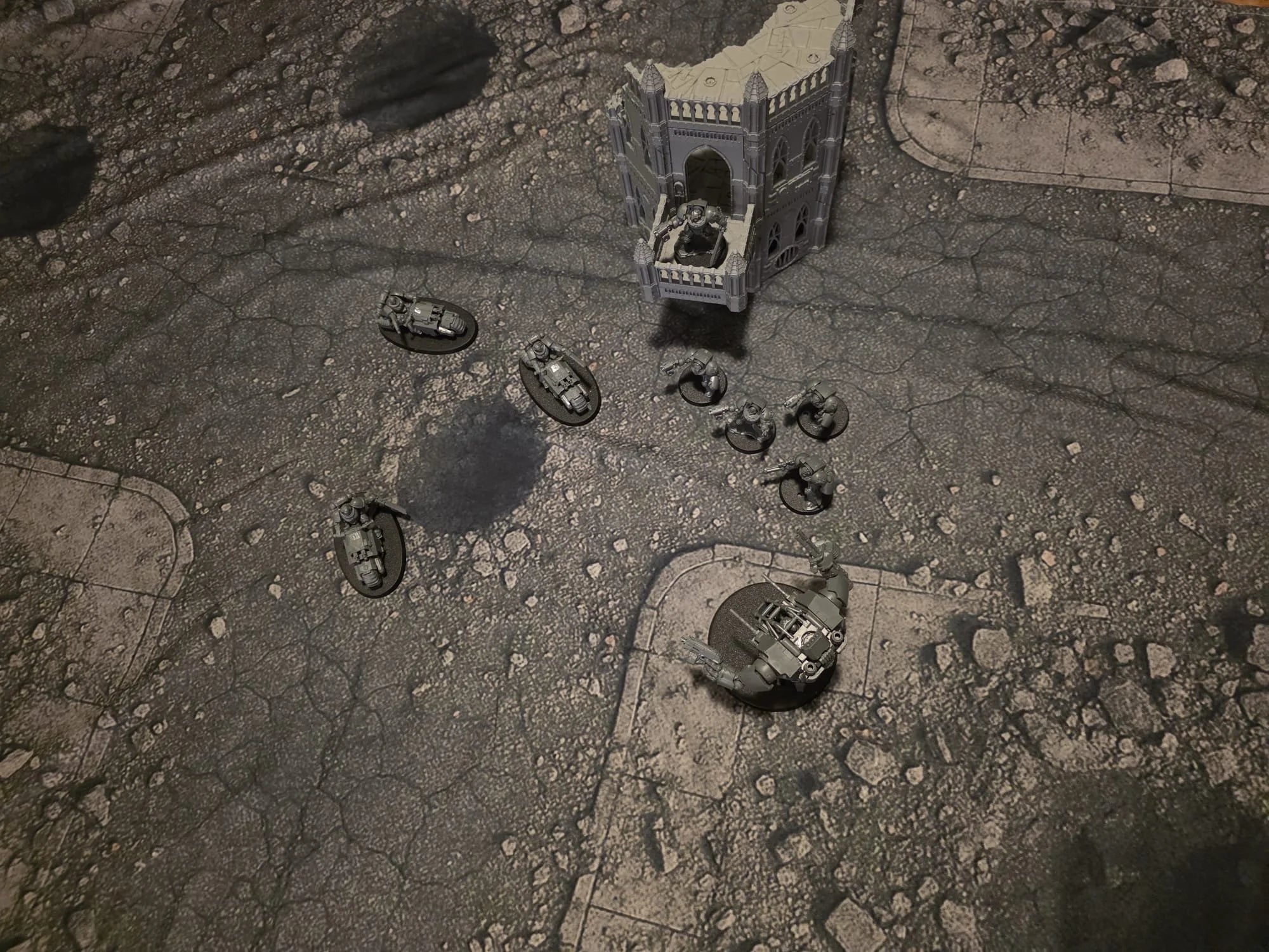 Example City Ruins Ultra Cheap Battlemat