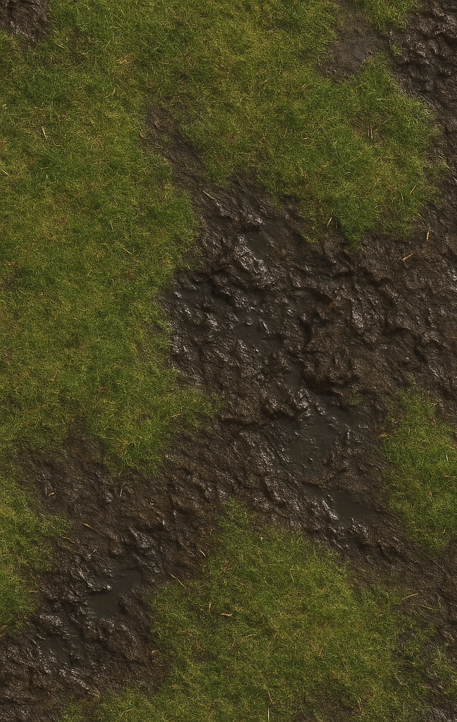 Muddy Meadow Ultra Cheap Battlemat