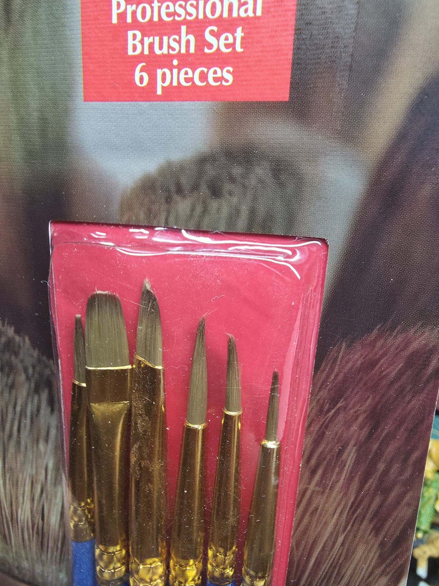 6 Ultra Cheap Synthetic Brushes