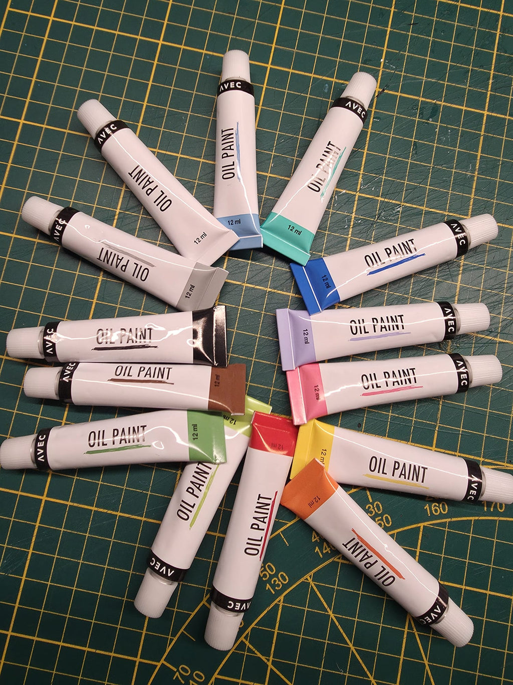 14 Oil Paints for Oil Washes