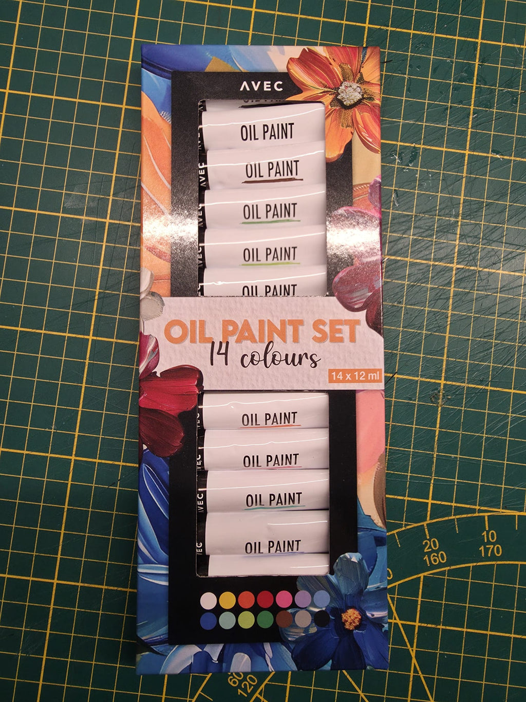 14 Oil Paints for Oil Washes