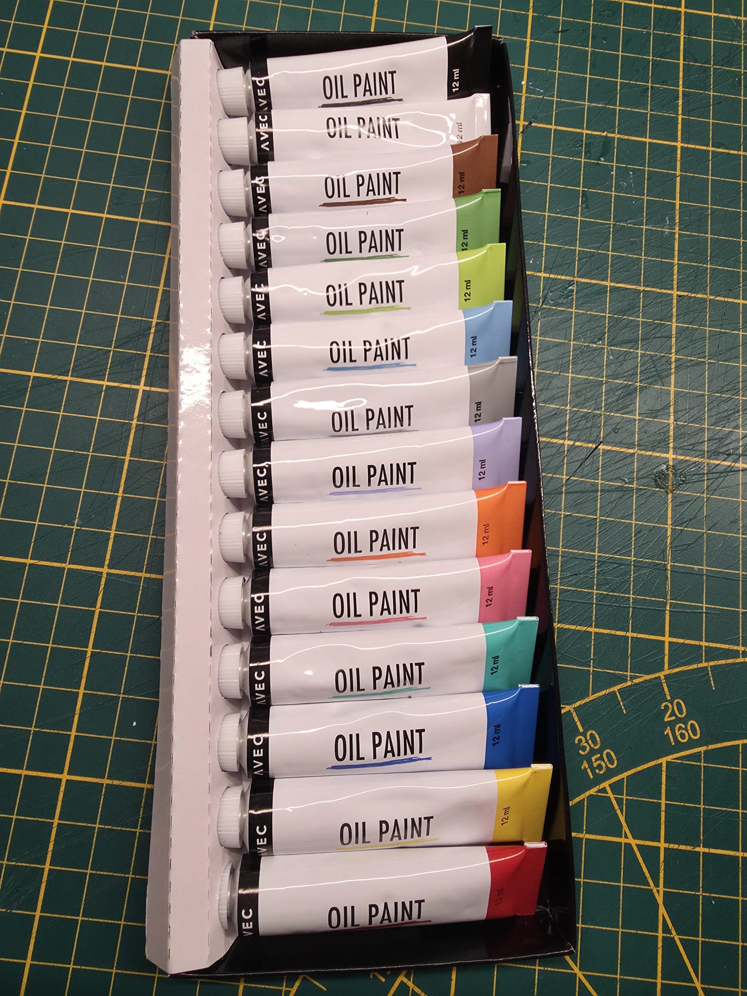 14 Oil Paints for Oil Washes