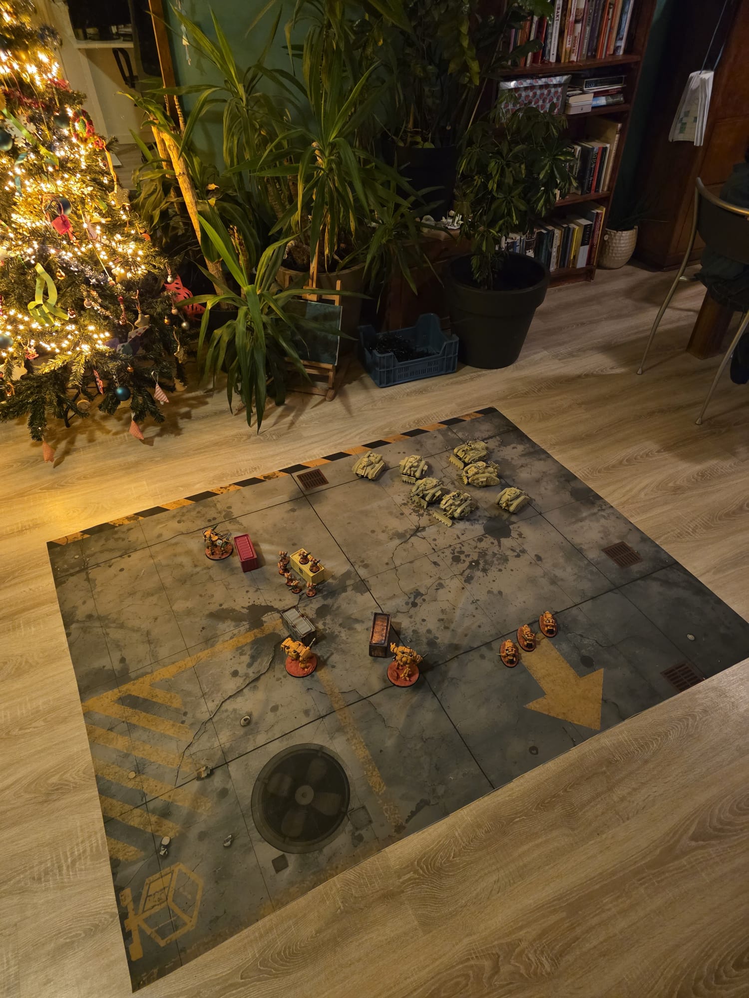 Industrial Nightmare - 55" by 70" 140cm by 180cm Battlemat