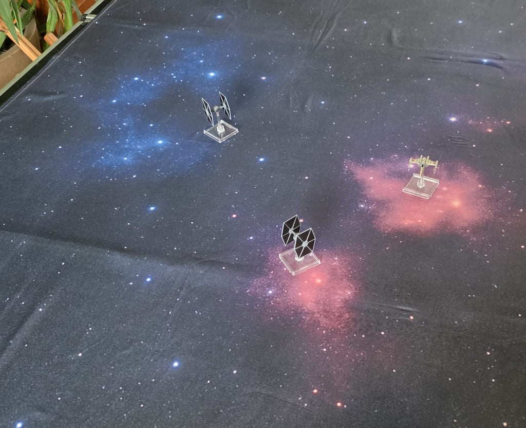 Ultra Cheap Battlemat - Space Fight - 90x140CM 35.5x55 Inch Playmat for wargames