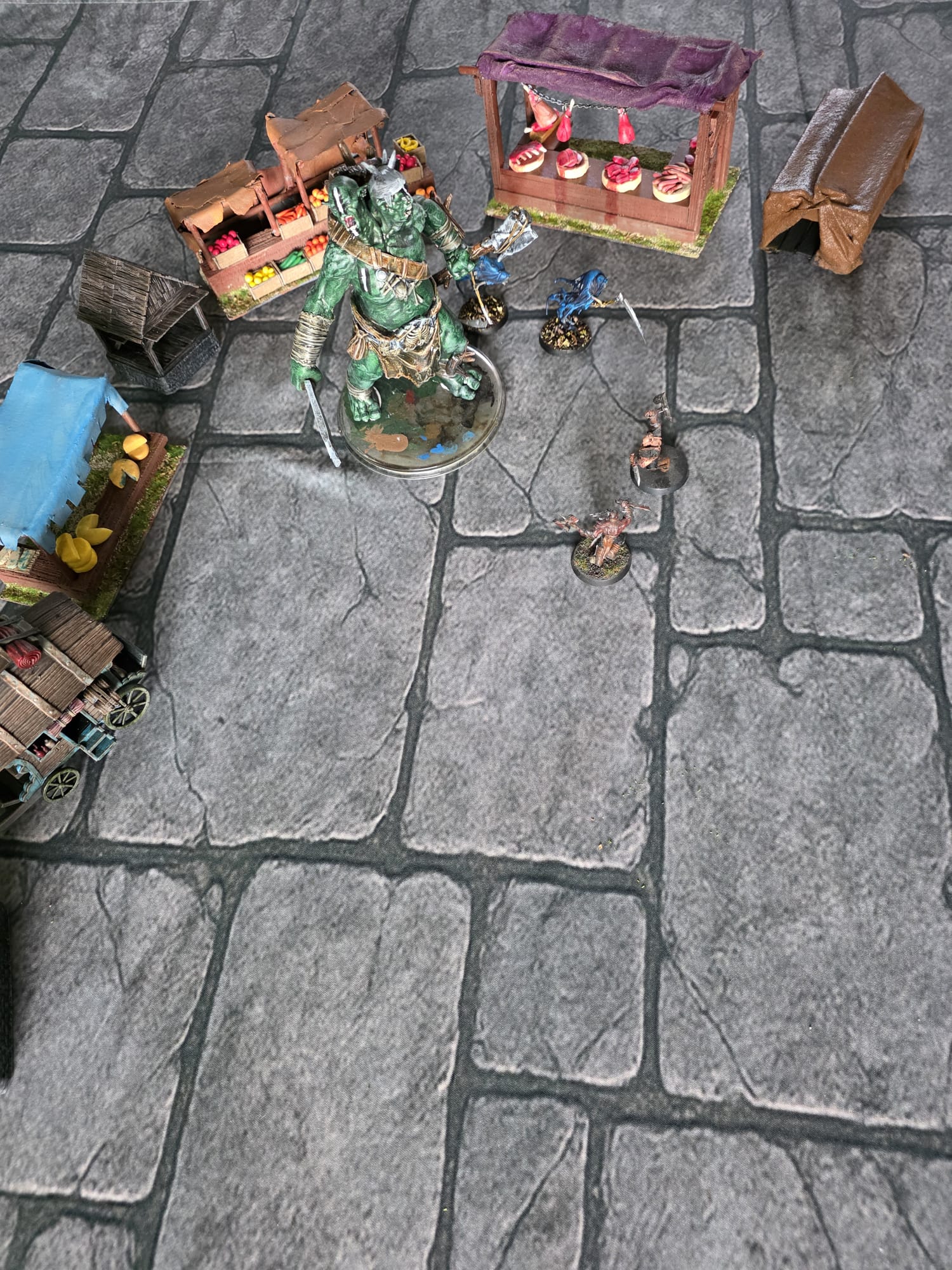 Ultra Cheap Battlemat - Dingey Dungeon 90x140CM 35.5x55 Inch Playmat for wargames