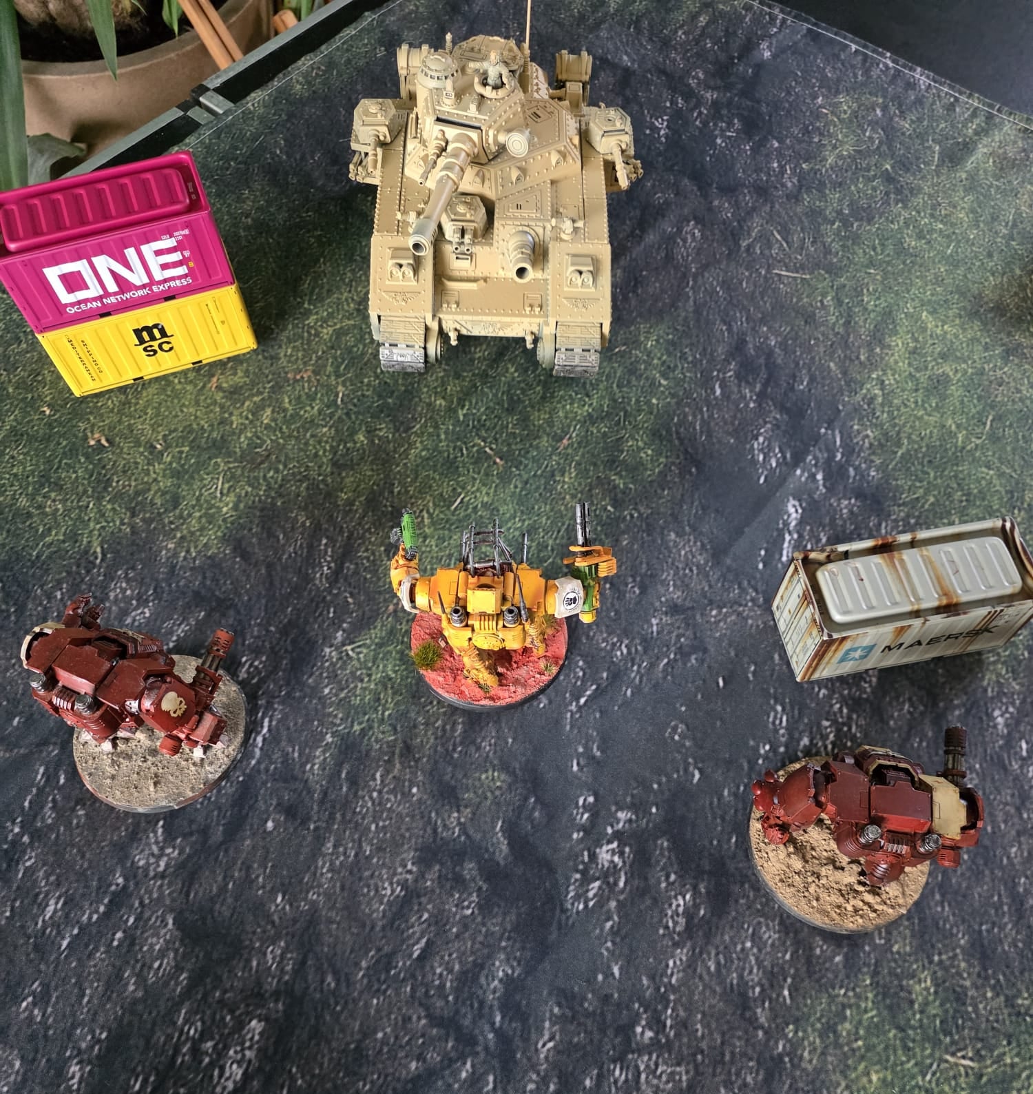 Ultra Cheap Battlemat - Muddy Meadow 90x140CM  35.5x55 Inch