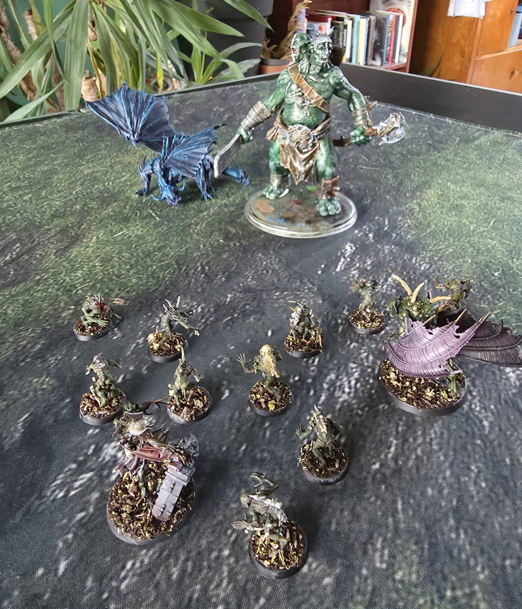 Ultra Cheap Battlemat - Muddy Meadow 90x140CM  35.5x55 Inch