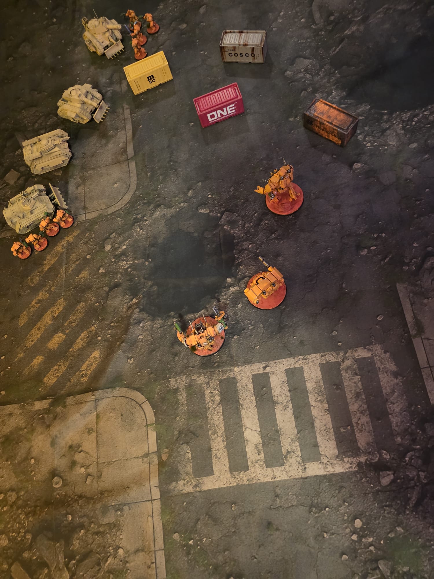 City Ruins - 55" by 70" 140cm by 180cm Battlemat